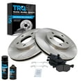 thumbnail image 1 of TRQ Front Metallic Brake Pad & Rotor Kit w/Chemicals for Escape Mariner Tribute BKA17614 Fits select: 2001-2007 FORD ESCAPE, 2001-2004 MAZDA TRIBUTE, 1 of 6