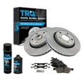 thumbnail image 1 of TRQ Front Metallic Brake Pad & Rotor Kit w/Fluids for 11-12 Durango Grand BKA18337 Fits select: 2014-2016 JEEP GRAND CHEROKEE, 2011-2013 JEEP GRAND CHEROKEE LAREDO, 1 of 6