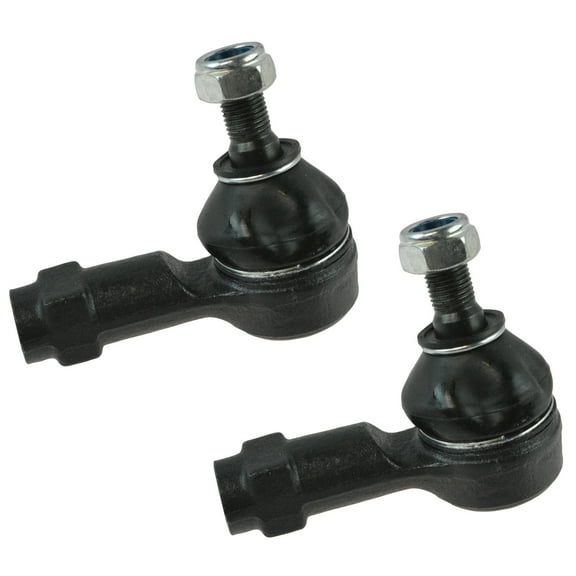 TRQ Front Outer Tie Rod Set Fits Select 1995-2005 Hyundai Accent 1996-2006 Elantra 1997-2008 Tiburon 2005-2009 Kia Spectra 2006-2009 Spectra5