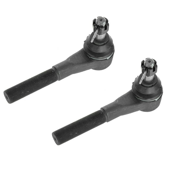 TRQ Front Outer Tie Rod Set Fits Select 2000-2001 Dodge Ram 1500 2000-2002 Ram 2500 Ram 3500