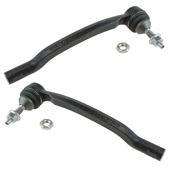 TRQ Front Outer Tie Rod Set Fits Select 2001-2002 Volvo V70 2003-2007 XC70 2003-2014 XC90