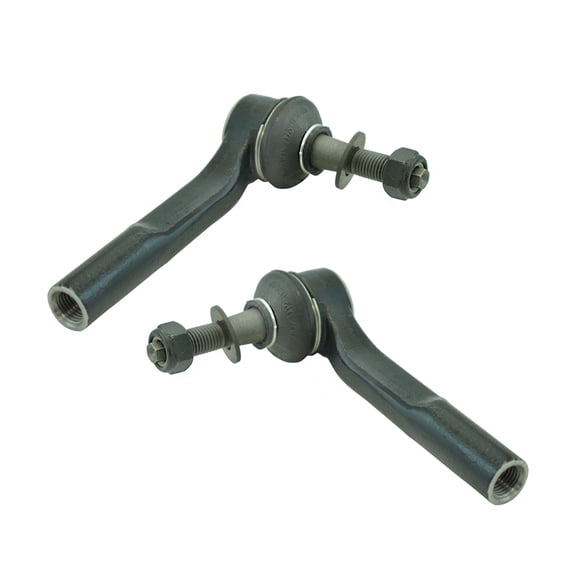 TRQ Front Outer Tie Rod Set Fits Select 2003-2010 Saab 9-3 2002-2009 9-5