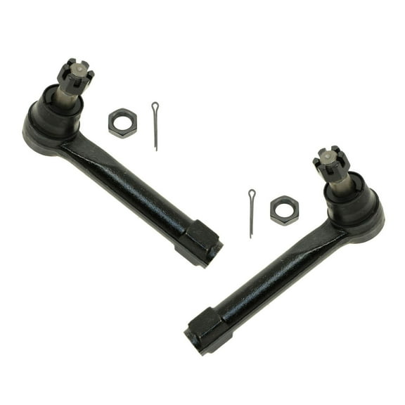 TRQ Front Outer Tie Rod Set Fits Select 2004-2009 Nissan Quest