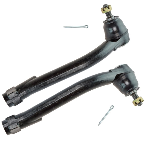 TRQ Front Outer Tie Rod Set Fits Select 2006-2010 Kia Optima 2007-2010 Rondo