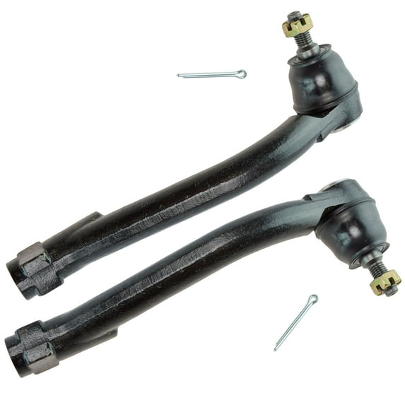 TRQ Front Outer Tie Rod Set Fits Select 2006-2010 Kia Optima 2007-2010 Rondo