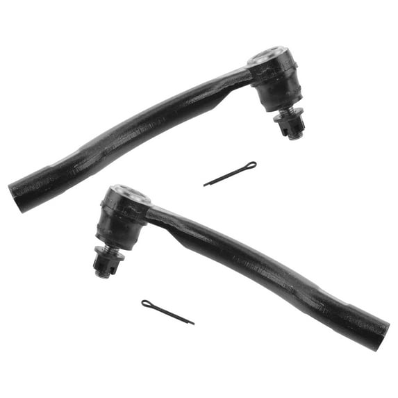 TRQ Front Outer Tie Rod Set Fits Select 2006-2011 Honda Civic
