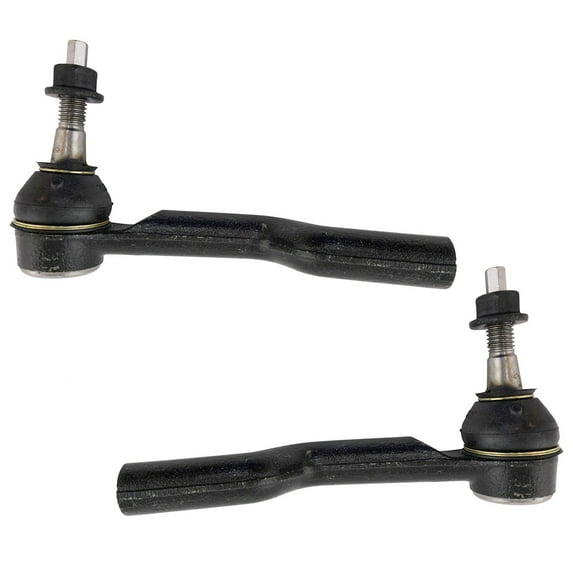 TRQ Front Outer Tie Rod Set Fits Select 2008-2015 Cadillac CTS