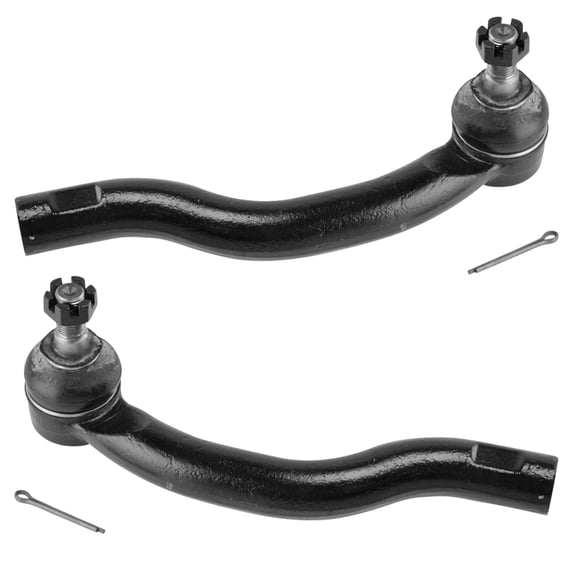 TRQ Front Outer Tie Rod Set Fits Select 2010-2012 Lexus HS250h 2015-2017 NX200t 2018-2021 NX300 2015-2021 NX300h 2011-2016 Scion tC 2016-2020 Toyota Mirai 2006-2018 RAV4