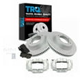 thumbnail image 1 of TRQ Front Performance Brake Pad & Rotor Kit Brake Caliper Brake Pads Brake Rotors Set Ceramic Fits Select 2010-2015 Lexus GX460 Toyota 4Runner, 1 of 6