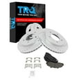 thumbnail image 1 of Front Performance Brake Pad & Rotor Kit Brake Pads Brake Rotors Set Semi-Metallic Premium G-Coated Fits 1997-2003 Ford F-150 2004 F-150 Heritage, 1 of 5