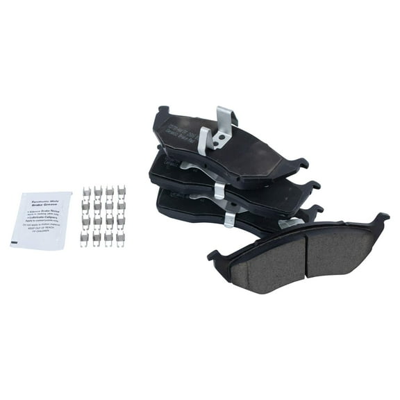 TRQ Front Posi Ceramic Brake Pad Kit for 300M Concorde LHS Intrepid Neon BFA73330 Fits select: 2004-2005 DODGE NEON SXT, 2003 DODGE NEON SX 2.0
