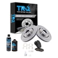 thumbnail image 1 of TRQ Front Posi Ceramic Brake Pad & Rotor Disc Kit w/Chemicals for Mazda CX-5 BKA16700, 1 of 6