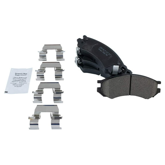 TRQ Front Posi Ceramic Disc Brake Pads Set for Saturn S Series SL SC SW New BFA73319 Fits select: 1991-2002 SATURN SL1, 1991-2002 SATURN SL2