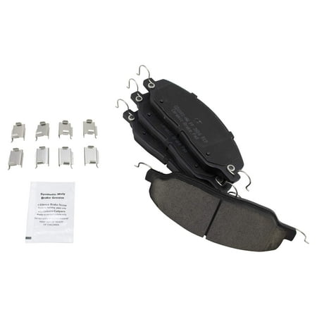 TRQ Front Posi Ceramic Disc Brake Pads for Ford Mustang New BFA73350