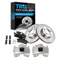 thumbnail image 1 of TRQ Front Posi Metallic Brake Pad Rotor & Caliper Kit Fits Select Buick Chevy Pontiac, 1 of 6