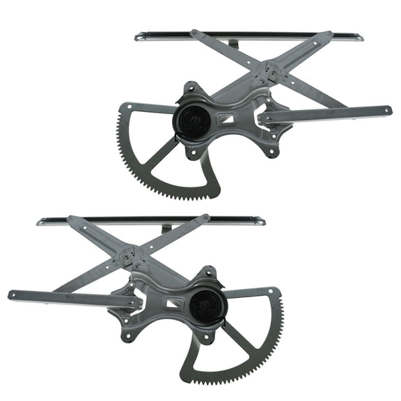 TRQ Front Power Window Regulator Left & Right Pair for 4Runner 4 Runner GX470 FJ WRA50701 Fits select: 2003-2009 TOYOTA 4RUNNER, 2007-2014 TOYOTA FJ CRUISER