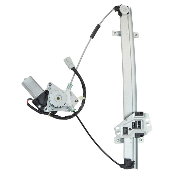 TRQ Front Power Window Regulator w/ Motor Driver Side Left LH for 01-05 Civic WRA51318 Fits select: 2001-2005 HONDA CIVIC