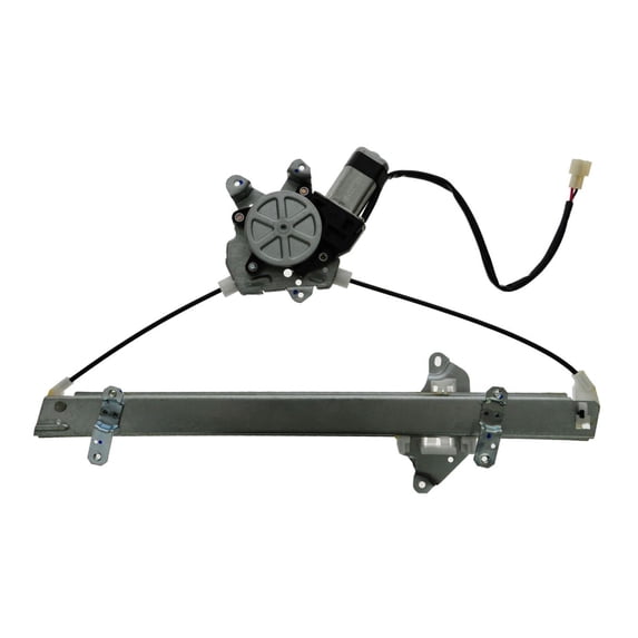 TRQ Front Power Window Regulator with Motor Driver Side for 02-03 Lancer WRA51611 Fits select: 2002-2003 MITSUBISHI LANCER