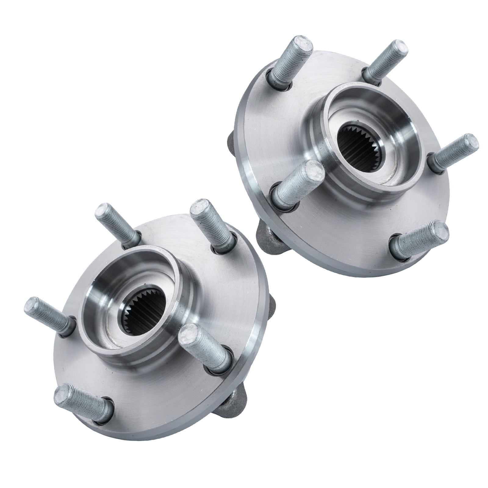 TRQ Front Wheel Bearing Assembly ＆ Auto-Locking Hub Actuator Set for Ford F150