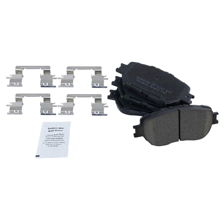 TRQ Front Premium Posi Ceramic Brake Pad Left & Right Kit for Toyota Camry BFA73093