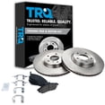 thumbnail image 1 of TRQ Front Premium Posi Ceramic Brake Pad & Rotor Kit Fits Select Infiniti, 1 of 5