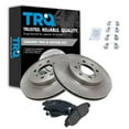 thumbnail image 1 of TRQ Front Premium Posi Ceramic Brake Pad & Rotor Kit for Honda Civic BKA10569 Fits select: 2003-2005 HONDA CIVIC LX, 2000 HONDA CIVIC EX, 1 of 4