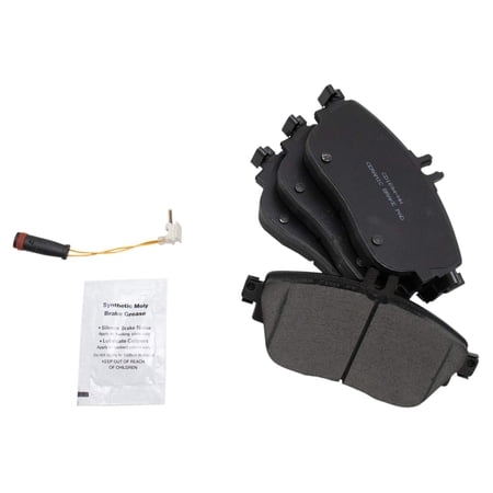 TRQ Front Premium Posi Ceramic Disc Brake Pad Set for Mercedes Benz B250 CLA GLA BFA73489