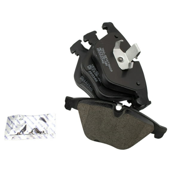 TRQ Front Premium Posi Semi Metallic Disc Brake Pads for BMW 528i 535i 535D 640i BFA73889