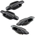 thumbnail image 1 of TRQ Front & Rear Black Textured Exterior Door Handle Set of 4 for GM Pickup DHA36557 Fits select: 2004-2011 CHEVROLET COLORADO, 2004-2011 GMC CANYON, 1 of 5