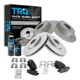 thumbnail image 1 of TRQ Front Rear Brake Coated Rotor & Ceramic Brake Pad Kit w/Fluids for Kia BKA23098 Fits select: 2011-2014 HYUNDAI SONATA, 2013-2015 KIA OPTIMA LX, 1 of 6