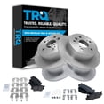 thumbnail image 1 of TRQ Front and Rear Brake Pad & Rotor Kit Brake Pads Brake Rotor Semi-Metallic Fits Select 2007-2012 Lexus ES350 2008-2012 Toyota Avalon 2007-2011 Camry, 1 of 7