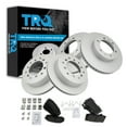 thumbnail image 1 of TRQ Front and Rear Brake Pad & Rotor Kit Brake Pads Brake Rotor Semi-Metallic Premium G-Coated Fits Select 2003-2009 Toyota 4Runner 2007-2009 FJ Cruiser, 1 of 4
