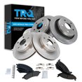 thumbnail image 1 of TRQ Front & Rear Brake Pad & Rotor Kit Semi-Metallic Fits 2007-2009 Chrysler Aspen Dodge Durango 2006-2010 Ram 1500 2011-2018 Ram 1500 2019-2021 1500 Classic, 1 of 5