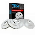 thumbnail image 1 of TRQ Front & Rear Brake Performance Rotor Kit for 2006-2011 Buick Lucerne BRA15024, 1 of 6