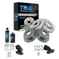 thumbnail image 1 of TRQ Front & Rear Brake Rotor & Ceramic Pad Kit w/Chemicals for Kia Forte Soul BKA16309, 1 of 6