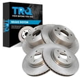 thumbnail image 1 of TRQ Front & Rear Brake Rotors Set Fits 2016-2017 INFINITI QX50, 1 of 5