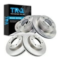 thumbnail image 1 of TRQ Front & Rear Brake Rotors Set Fits 2021-2024 Ford Bronco 2019-2023 Ranger, 1 of 5