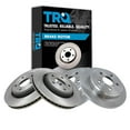 thumbnail image 1 of TRQ Front & Rear Brake Rotors Set Fits Select 2006-2010 Jeep Commander 2005-2010 Grand Cherokee, 1 of 8