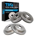 thumbnail image 1 of TRQ Front & Rear Brake Rotors Set Fits Select 2007-2009 Ford Edge Lincoln MKX, 1 of 6