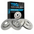 thumbnail image 1 of TRQ Front and Rear Brake Rotors Set Fits Select 2012-2016 Audi A4 A4 Quattro 2012-2014 A5 2012-2017 A5 Quattro 2012-2013 A6 2013 A6 Quattro A7 Quattro 2013-2016 allroad 2011-2017 Q5 2012 S5, 1 of 6