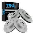 thumbnail image 1 of TRQ Front & Rear Brake Rotors Set Premium G-Coated Fits 2008-2014 Subaru Impreza 2015-2017 WRX STI, 1 of 5