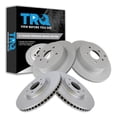 thumbnail image 1 of TRQ Front and Rear Brake Rotors Set Premium G-Coated Fits Select 2012-2013 INFINITI M35h 2011-2013 M37 M56 2014-2019 Q70 2015-2019 Q70L 2014-2017 QX70 2003-2014 Nissan Murano, 1 of 5