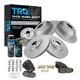 thumbnail image 1 of TRQ Front & Rear Ceramic Brake Pad & Coated Rotor Kit w/Chemicals for Sedona BKA24968, 1 of 6
