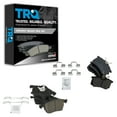 thumbnail image 1 of TRQ Front & Rear Ceramic Brake Pad Kit & for Audi A4 A6 Quattro VW Passat BFA13049, 1 of 4