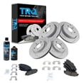 thumbnail image 1 of TRQ Front & Rear Ceramic Brake Pad & Performance Coated Rotor Kit w/Chemicals BKA16578 Fits select: 2008-2009 PONTIAC G8 GT, 1 of 6
