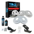 thumbnail image 1 of TRQ Front Rear Ceramic Brake Pad & Performance Rotor Kit w/Chemicals BKA18203 Fits select: 1997-2002 FORD EXPEDITION, 1998-2002 LINCOLN NAVIGATOR, 1 of 6