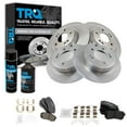 thumbnail image 1 of TRQ Front & Rear Ceramic Brake Pad & Rotor Kit w/Chemicals for Sonata Optima BKA17610, 1 of 6