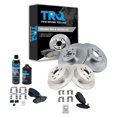 thumbnail image 1 of TRQ Front & Rear Ceramic Brake Pad & Rotor Kit w/Chemicals for Subaru BKA15611, 1 of 6