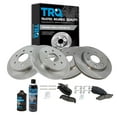 thumbnail image 1 of TRQ Front & Rear Ceramic Brake Pad & Rotor Kit w/Fluids for QX56 Nissan Armada BKA16878, 1 of 6