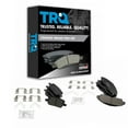 thumbnail image 1 of TRQ Front & Rear Ceramic Disc Brake Pad Kit for Buick Cadillac Chevrolet GMC New BFA20306 Fits select: 2018-2020 CHEVROLET TRAVERSE, 2017-2020 GMC ACADIA, 1 of 4
